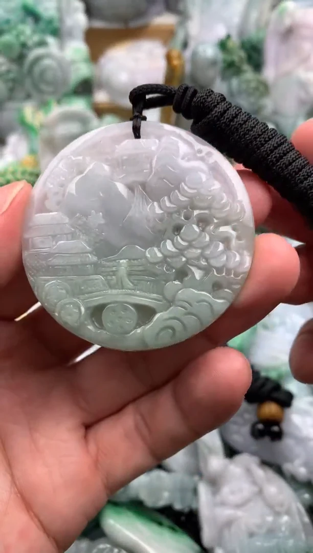 吊坠(不含链)未镶嵌翡翠1