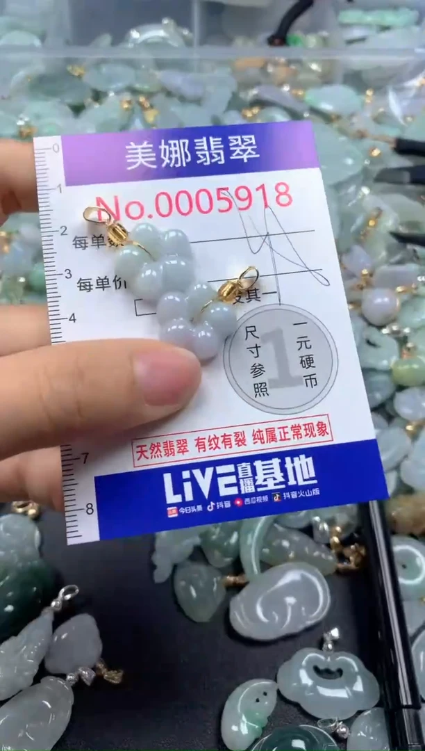 颈饰未镶嵌翡翠5918