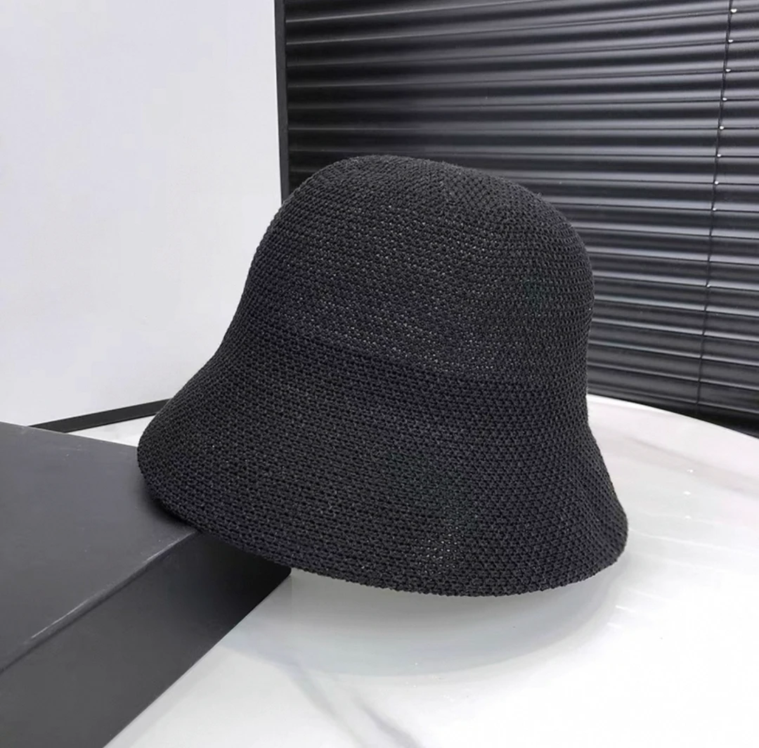 春夏季轻薄透气渔夫帽女素颜遮脸显脸小盆帽出游百搭水桶帽
