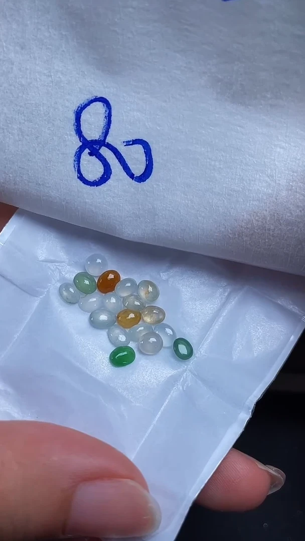 翡翠裸石未镶嵌天然缅甸翡翠A货22