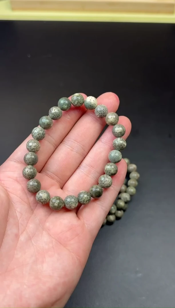 手串星月菩提阴皮星月9MM单圈