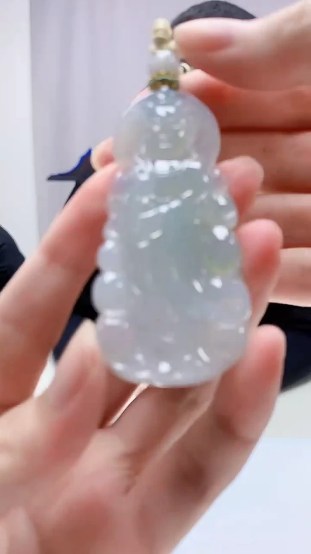 定制翡翠未镶嵌4898zm-毛货挂件107