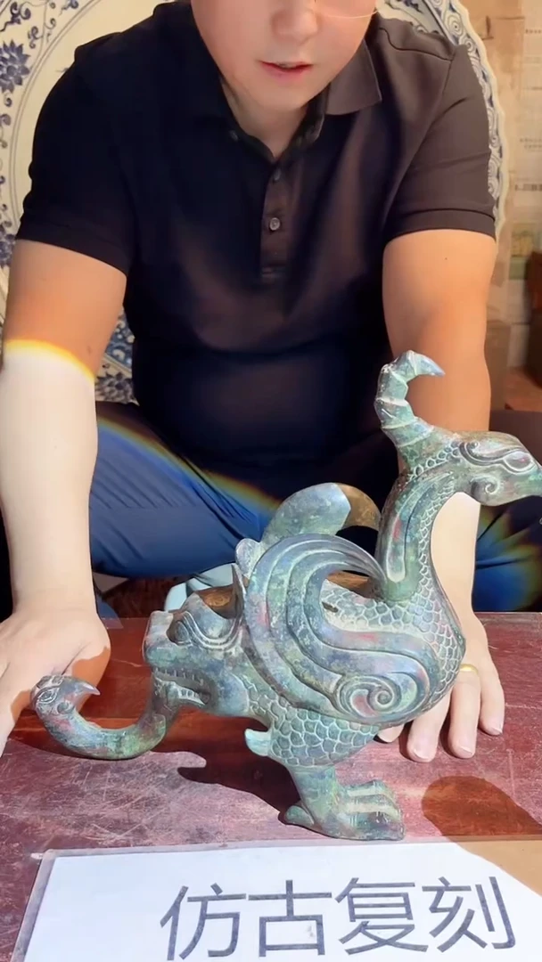 摆件景德镇陶瓷流水191