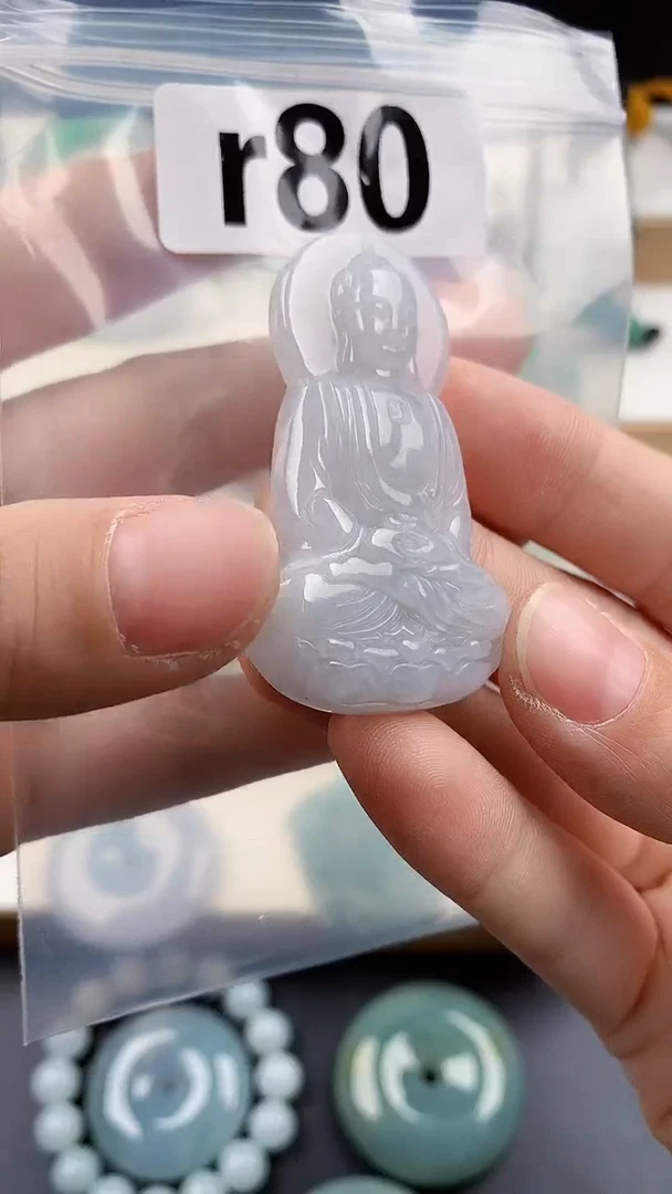 颈饰未镶嵌翡翠天然翡翠吊坠挂件