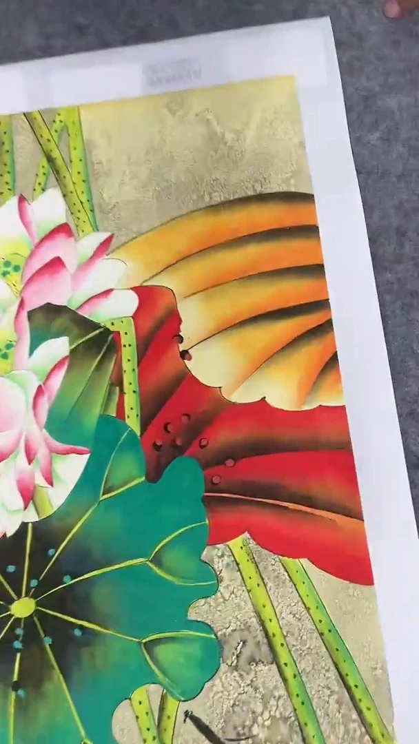 国画刘用华-2.7平尺-花鸟