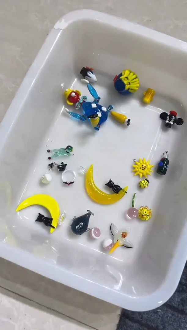 手工艺品琉璃暗一盒子