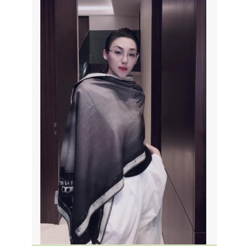 出口意大利的全手工 桑蚕丝围巾  WJ0151