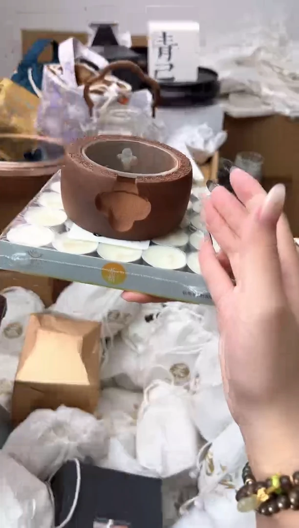 禾墨温茶器送50个茶蜡