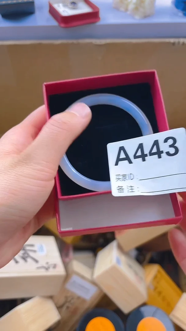 半*人瓷器瓷器手串手串A443