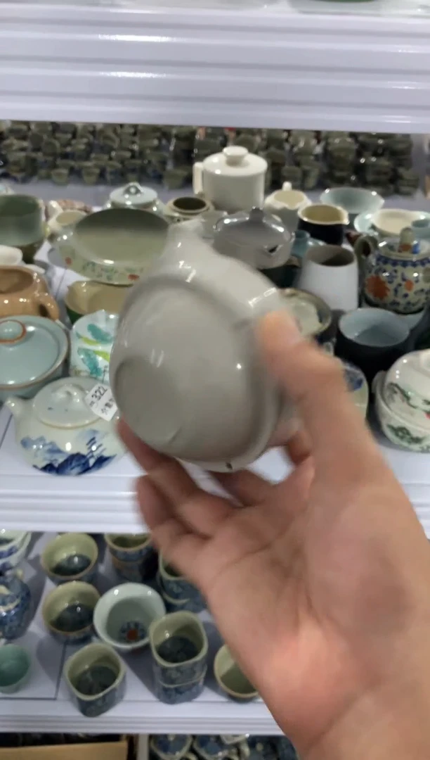 茶壶、盖碗、主人杯、客杯（轻轻微瑕介意勿拍）
