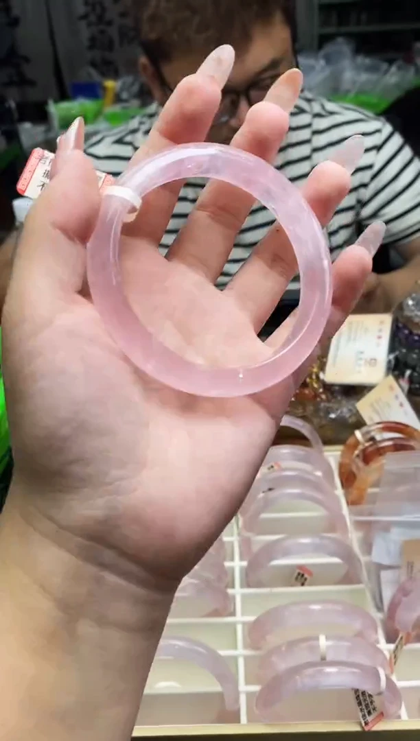 手镯未镶嵌水晶手镯516