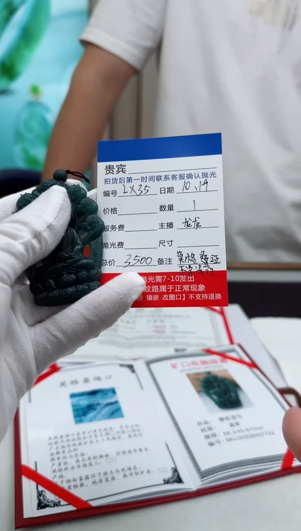 未镶嵌定制翡翠LX35翡翠吊坠-多样性发其一