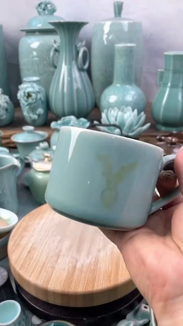 【闪购商品】福利款 慧仙青瓷 瓷器 主人杯