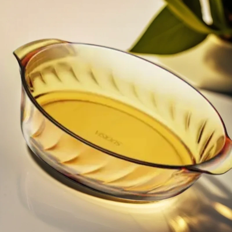 康宁餐具VISIONS 晶炫圆形玻璃烤盘