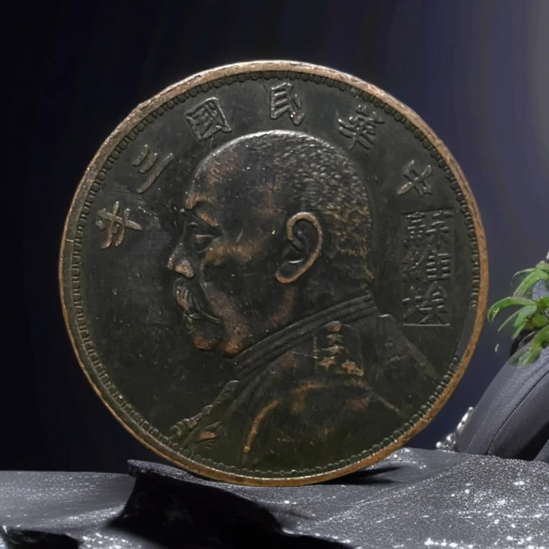 J08【永盛臻选】精选手工复制紫铜复古铜板大头