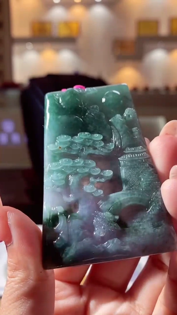 未镶嵌定制翡翠天然翡翠PD09013-38