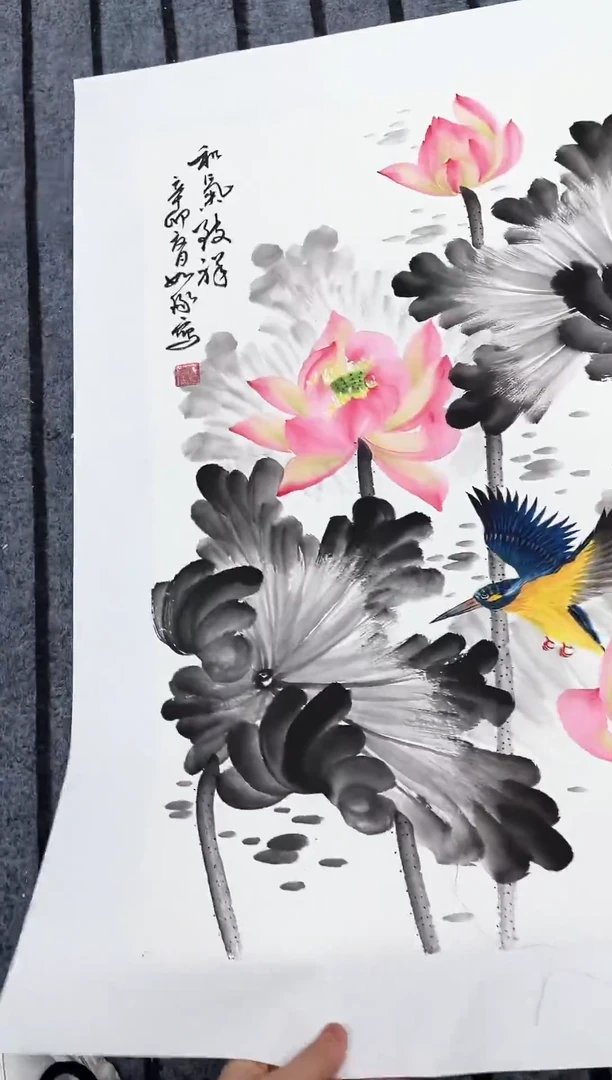 精品国画花鸟作品