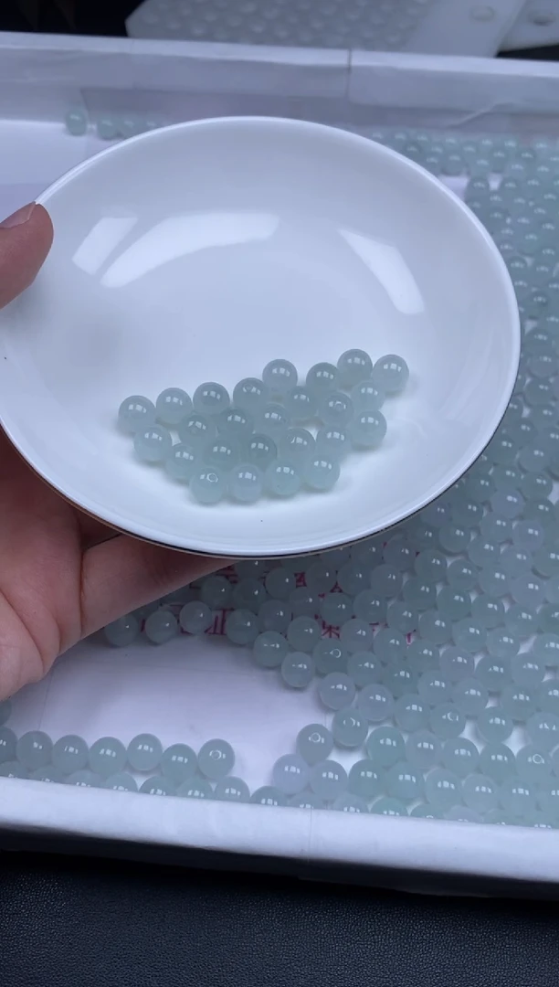 颈饰未镶嵌翡翠小***0贞城散珠批发DIY编制