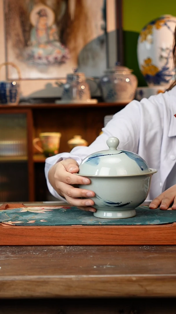 摆件夏日专享福利可乐杯凉水壶咖啡杯茶具（釉下彩）