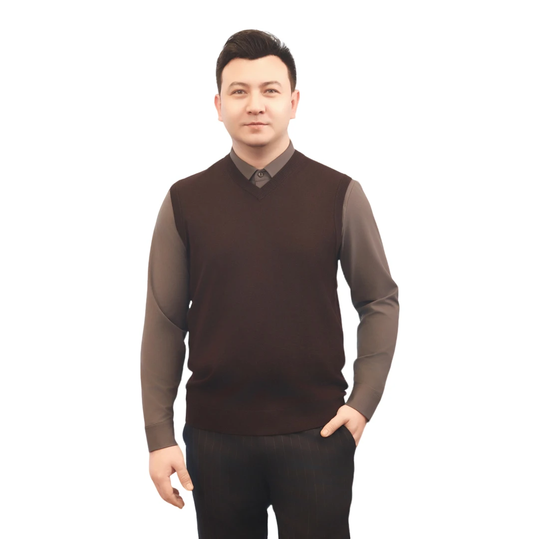 TOYLUK男士背心马甲针织纯色商务TL0232