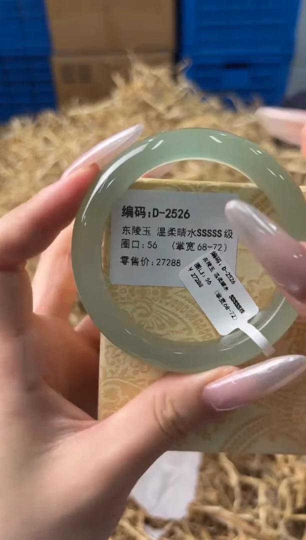 未镶嵌手镯石英质玉D-2526