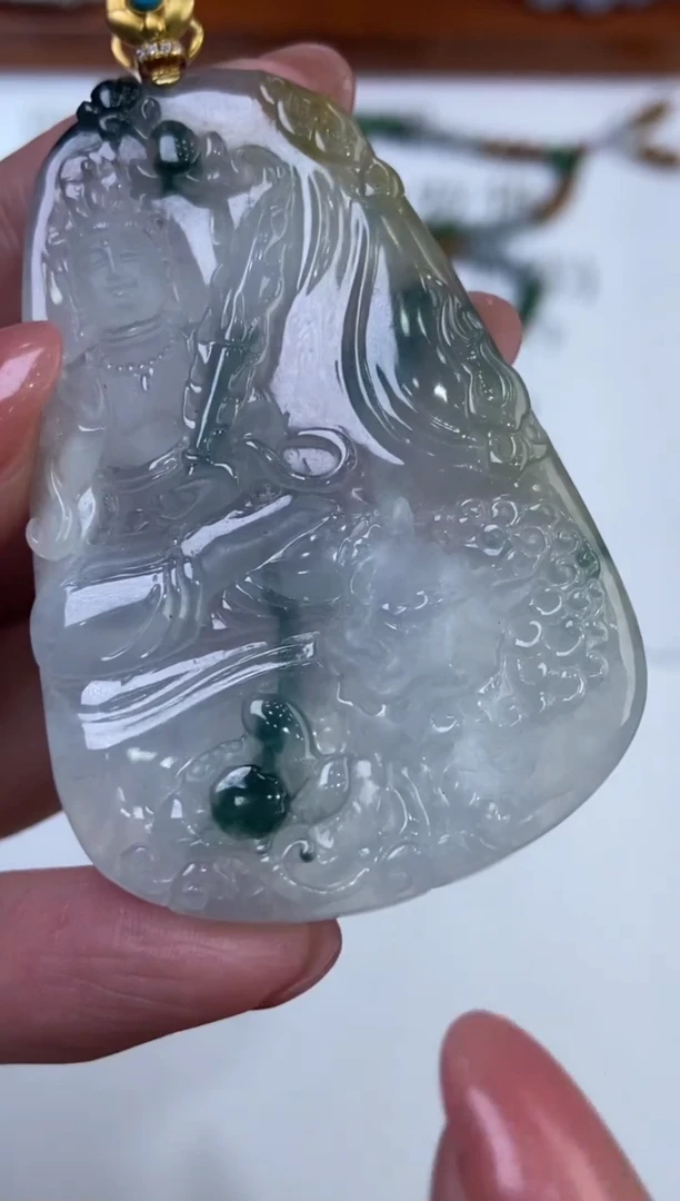 翡翠挂件未镶嵌318397