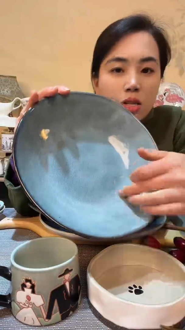 【闪购商品】瓷片9英寸碗  微瑕介意勿拍