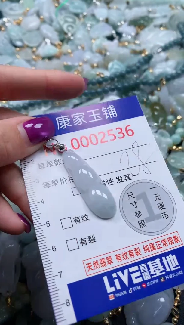 颈饰未镶嵌翡翠2536