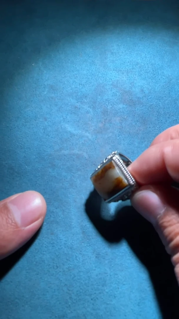 未镶嵌和田玉挂件格*- YX 活口戒指