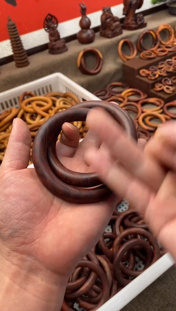 木枣木70乾坤圈刻九字十字雷焦一物一拍77