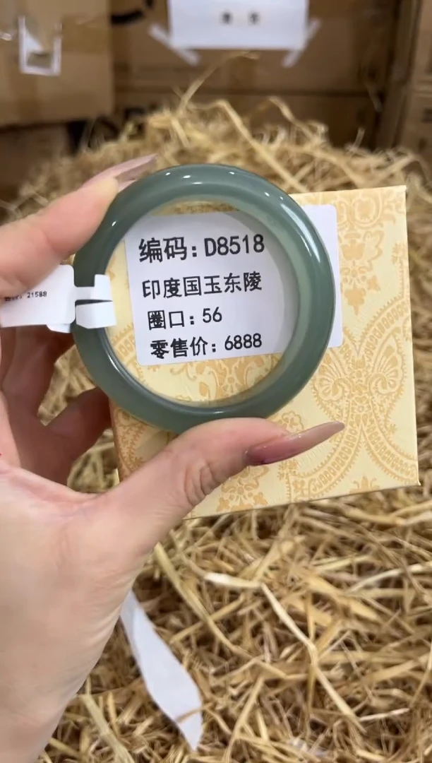 未镶嵌手镯石英质玉D8518