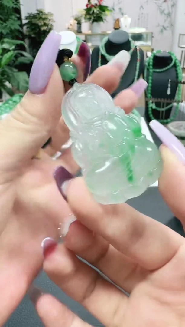 未镶嵌1石英质玉(非洲翠)/8927