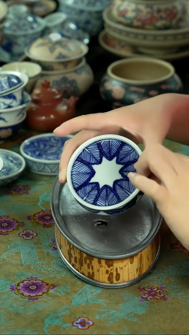 檀里村启动 炸茶具啦