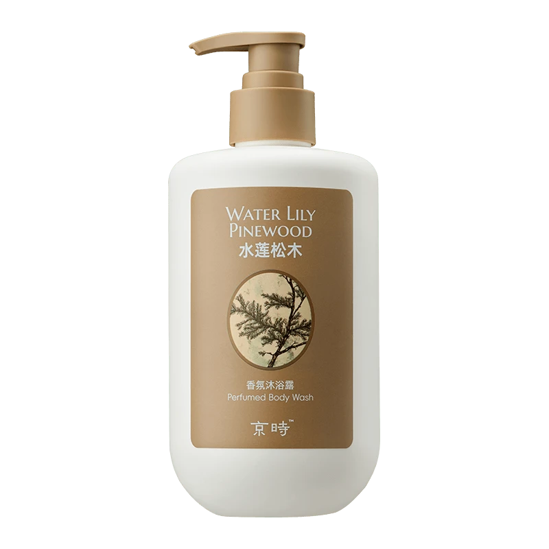 京时水光净肤去角质香氛沐浴露-水莲松木香型 400ml