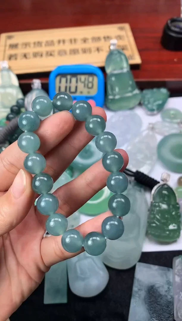 【闪购商品】定制翡翠未镶嵌4035毛货不退不换