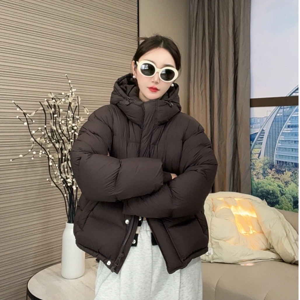 【云缎10.2】24年轻奢时尚保暖羽绒服女90鸭绒新款连帽加厚冬季