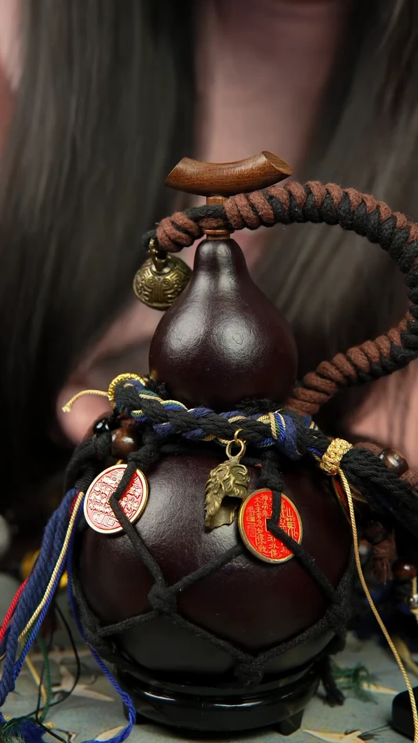 216号500ml左右非遗大漆酒葫芦