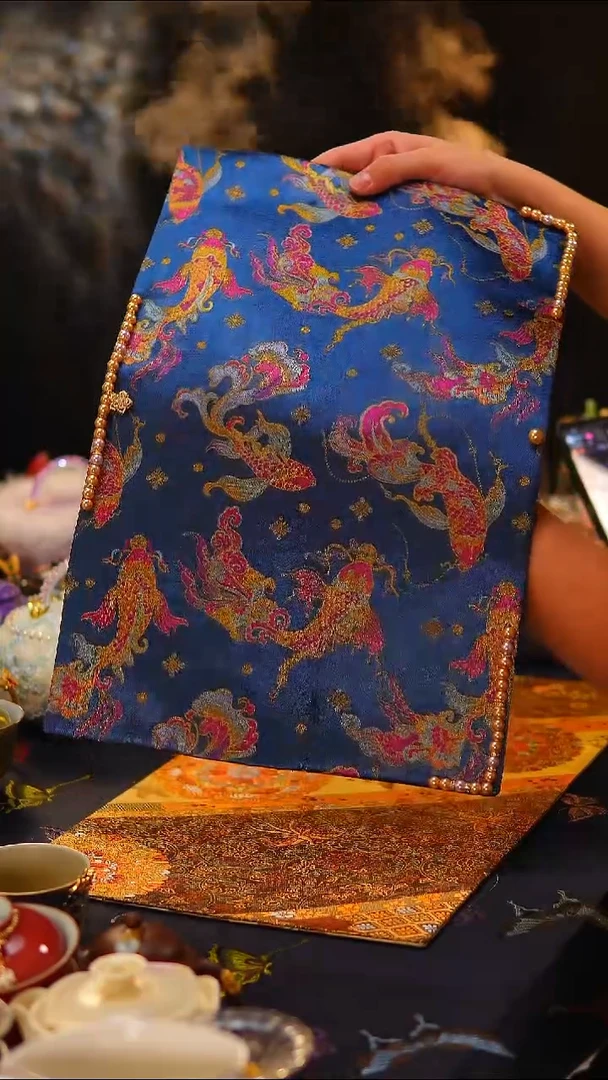 068茶席茶席50x30cm大鱼海棠