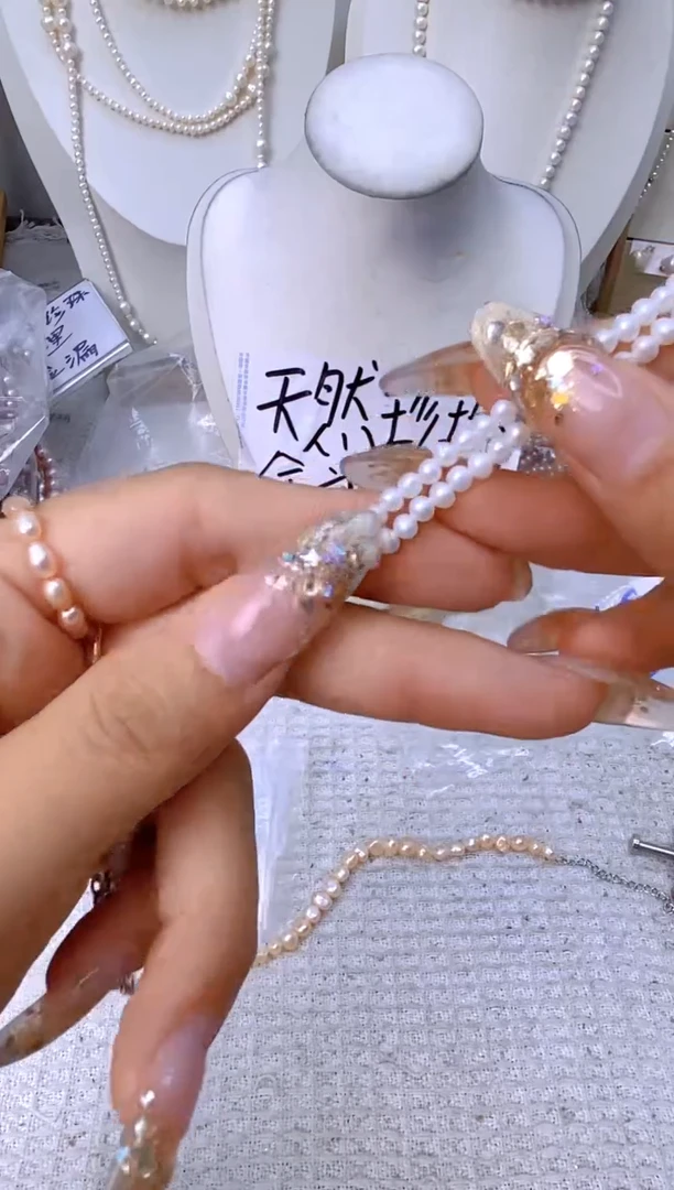 颈饰未镶嵌淡水珍珠26W