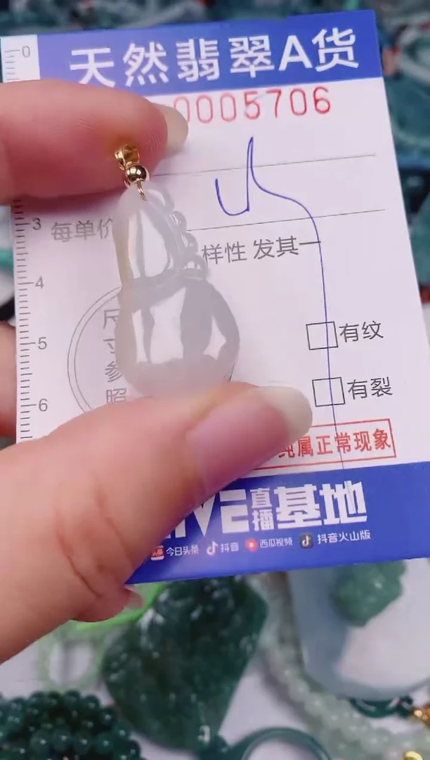 颈饰未镶嵌翡翠00005706