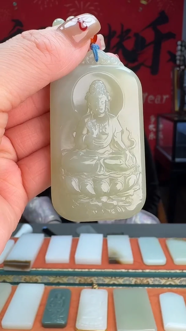 【闪购商品】和田玉颈饰未镶嵌1