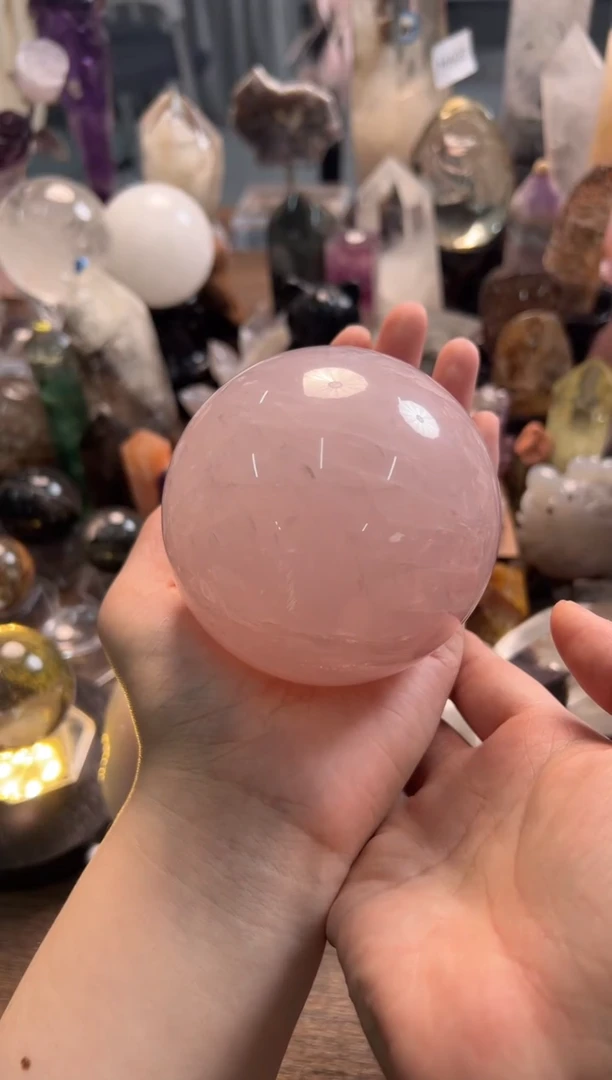 未镶嵌珠宝半成品水晶M310 约8.6cm