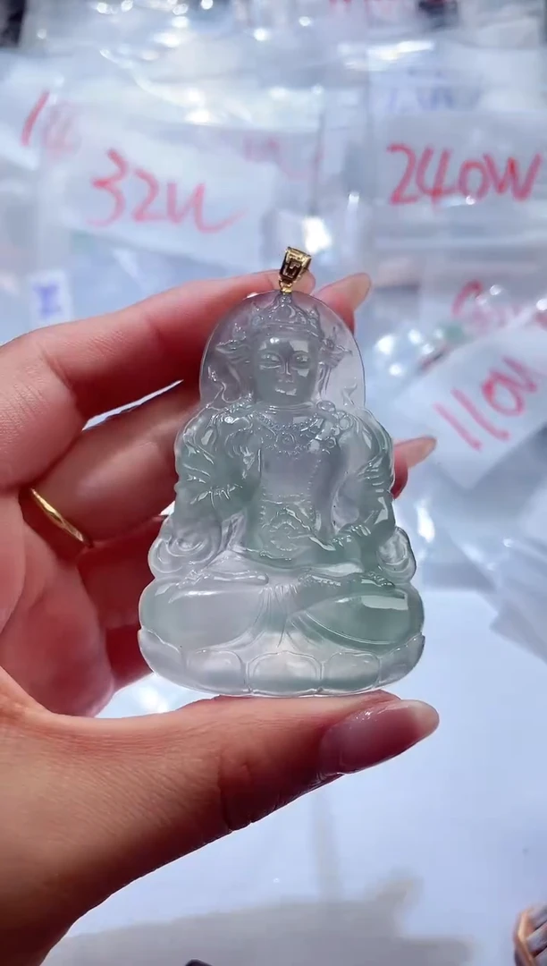 颈饰未镶嵌翡翠000001218度母