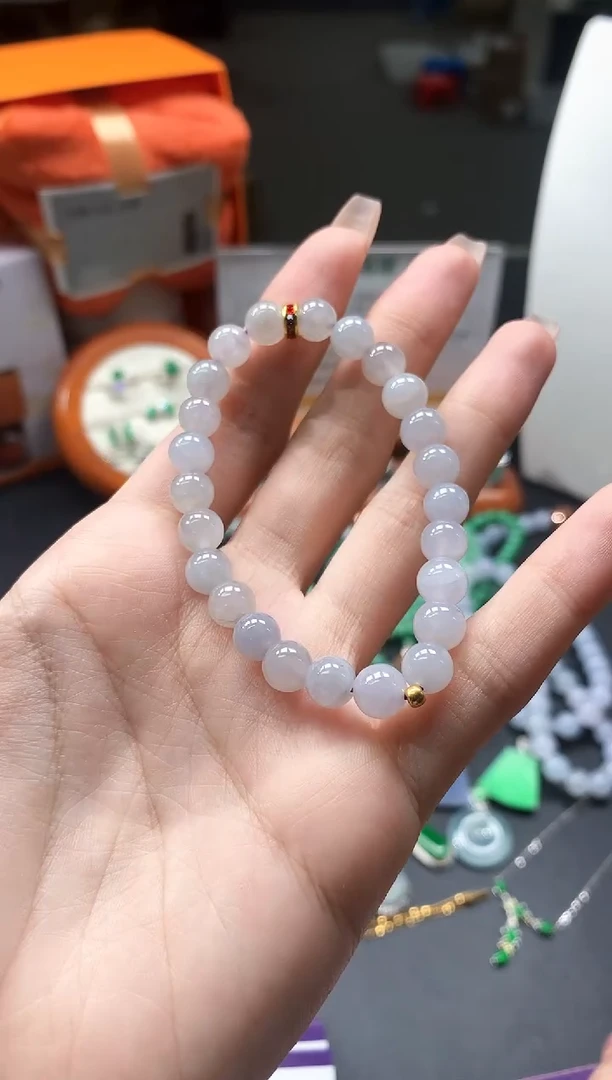 翡翠未镶嵌颈饰手串|不退不换