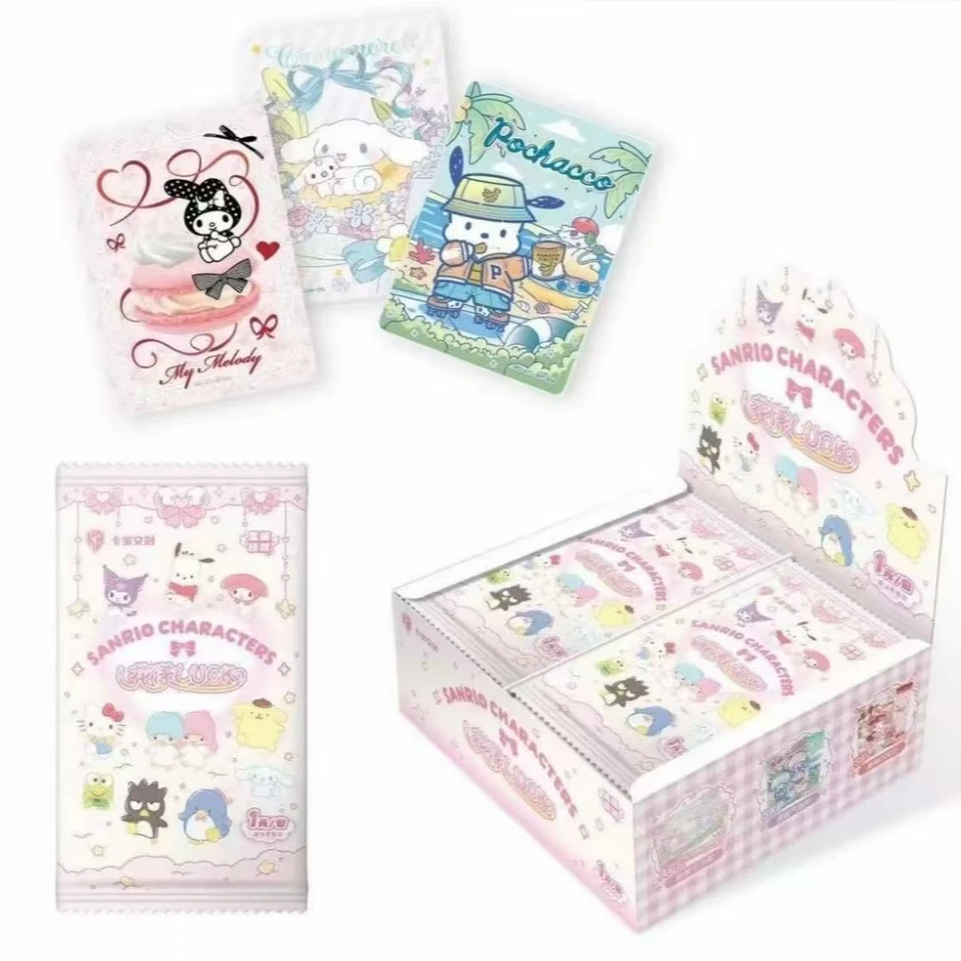 【小暖福福】卡宝文创-三丽鸥 6弹1元包 收藏卡牌周边盲盒（拆卡）