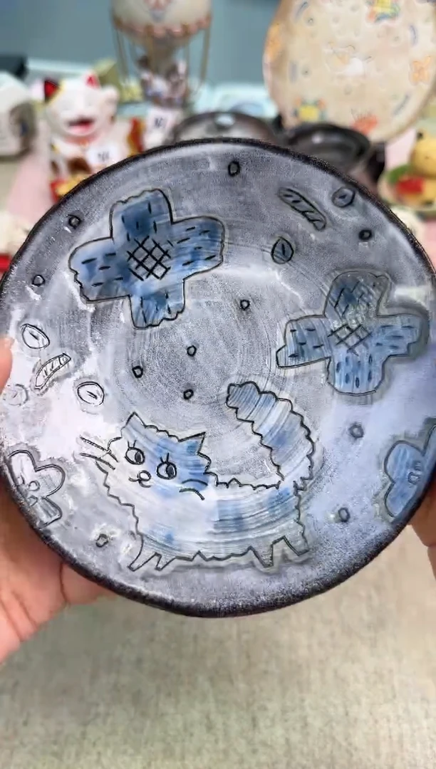 瓷片辰辰的瓷器好看到爆