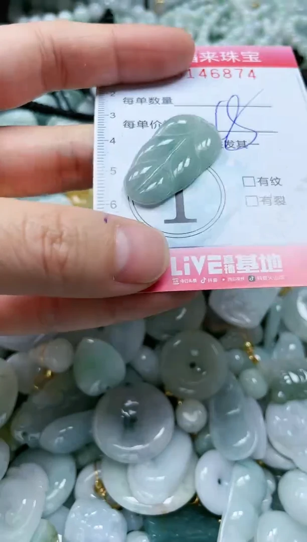 翡翠未镶嵌颈饰闪购0146874