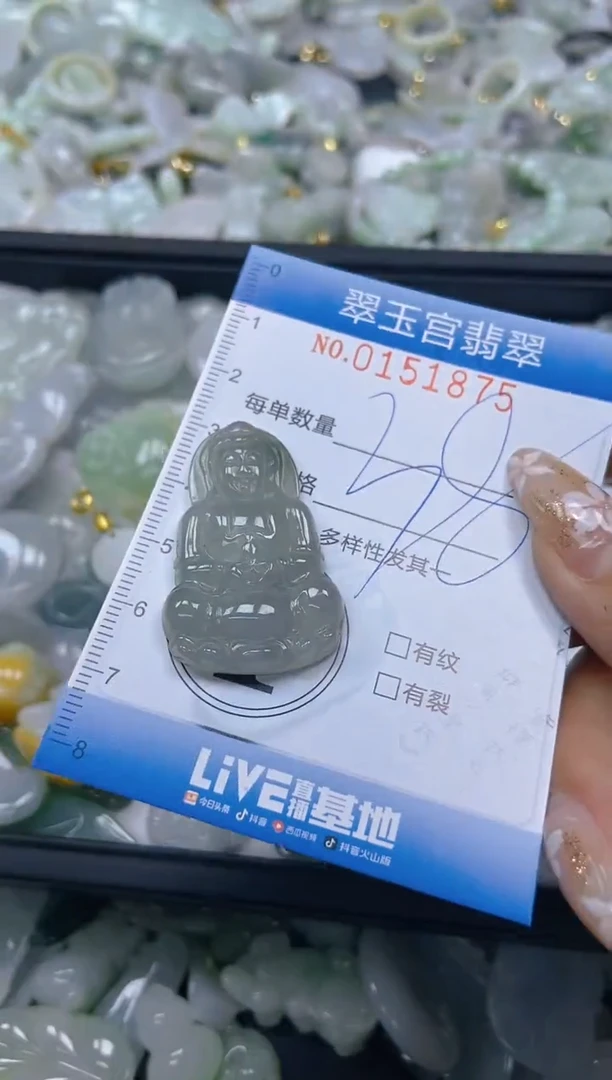 翡翠未镶嵌颈饰闪购0151875