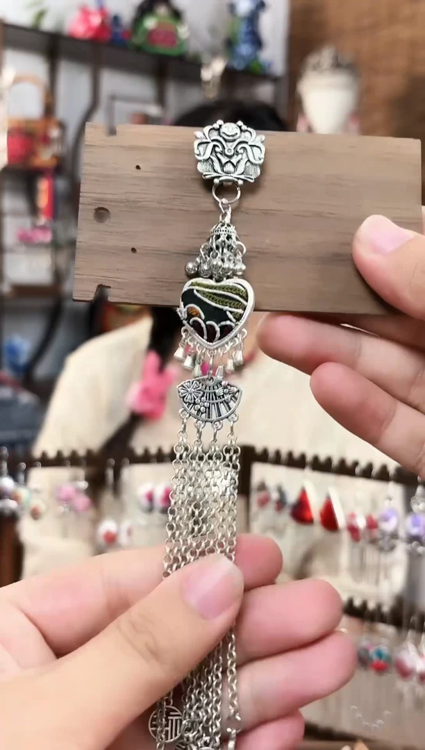 云之谣非遗老绣饰品263