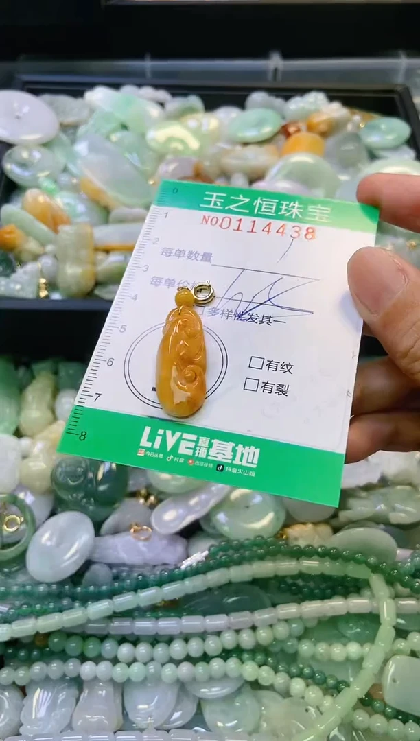 翡翠未镶嵌颈饰闪购0114438